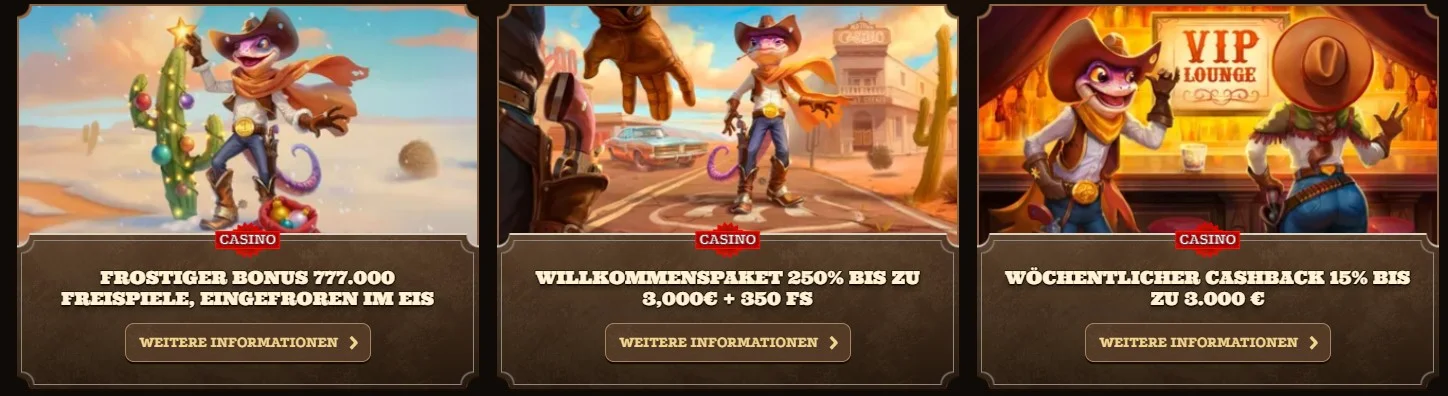 Boni und Aktionen bei Lizaro Casino